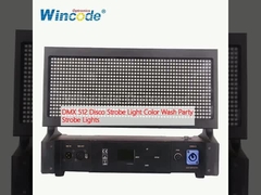 DMX 512 Диско Стробный свет Цветная стирка вечеринка Стробные огни
