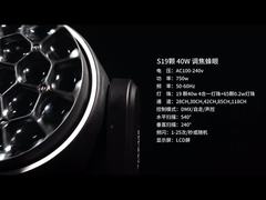 1940 г. B Eye Zoom, светодиодная движущаяся голова.