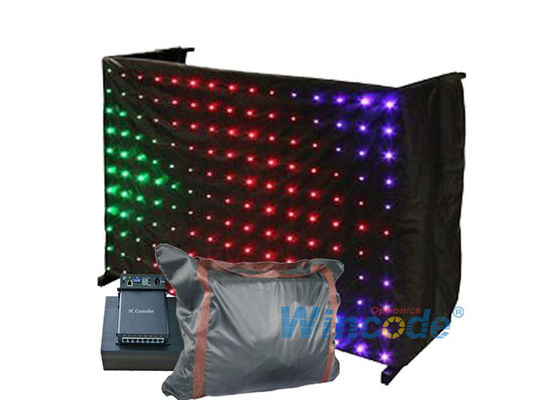 Хорошая цена. SMD RGB P20 гибкий светодиодный занавес изображения эффекты DMX512 формы звезды шторы онлайн