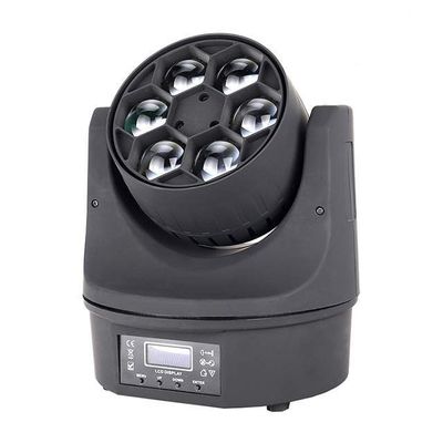 Хорошая цена. Bee Eye светодиодный движущийся головной свет мини размер 6 * 15W RGBW для партии UL FCC онлайн