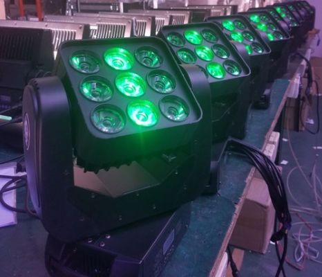Хорошая цена. 9*12W LED мини-цветная промывка передвижная голова Пиксельная карта управления этап освещения онлайн