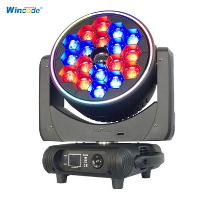 Хорошая цена. K15 19x40W RGBW 4in1 LED Moving Head Light with 540° Pan Movement and Bee Eye Effects for Stage Lighting онлайн
