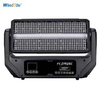 Хорошая цена. 20 Сегментов 1000W RGB 3-в-1 Пиксельный Цветной Диско Стробоскоп Мощный Светодиодный Стробоскоп Вращающаяся Голова для Концертного Шоу Сценической Задней Вспышки онлайн