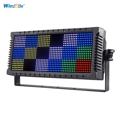 Хорошая цена. 18 сегментов светодиодный фонарик для сцены автоматический DMX512 Пиксельный контроль освещения RDM RGB 3 в 1 цветный вспышка для шоу-сцены онлайн