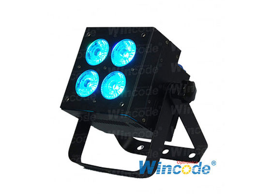 Хорошая цена. 4×10W RGBW 4 в 1 LED Par Light, LED Flat Par Light, LED Uplight для свадебных Dj Events онлайн