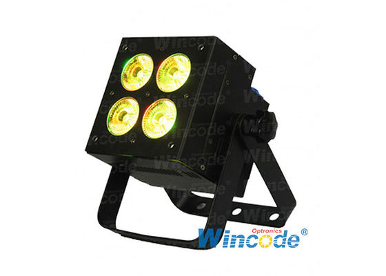 Хорошая цена. 4×10W RGBL 4 в 1 LED Par Light, LED Flat Par Light, LED Uplight для свадебных Dj Events онлайн