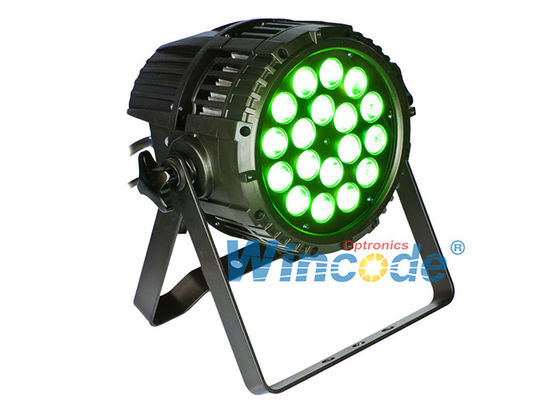 Хорошая цена. 6 / 8 каналов LED Par Light 18 X 18W RGBWA UV Six In One для ночных клубов AC 100-240V онлайн