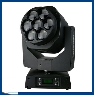 Хорошая цена. 7 X15w Led Zoom Движущаяся голова Лампа Свет Глина Паки Пчелиный глаз Для домашней вечеринки Дискотека онлайн