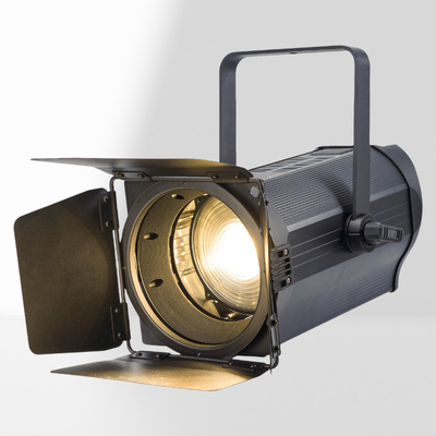 CRI 95+ 400W Bi-Color 2 в 1 Auto zoom COB LED Fresnel Spot Light для кино- и театральных постановок