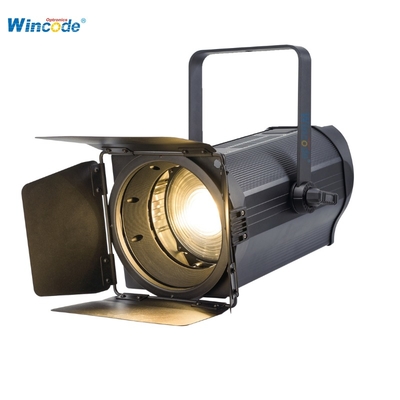 Хорошая цена. 200W светодиодный френель 3200K-5600K DMX512 студийное освещение онлайн