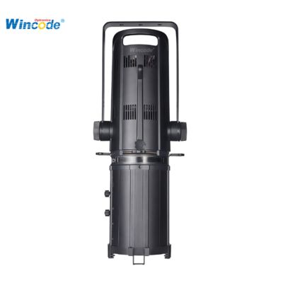 Хорошая цена. 200 Вт RGBAW LED 25° до 50° Профиль Spot ️ Сенсорный экран & Асферические линзы & 4 металлических резчика для онлайн