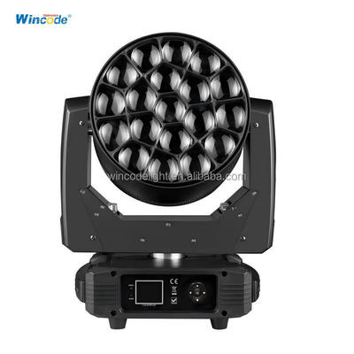 Хорошая цена. 19*15W LED RGBW 4 in 1 Beam Moving Head Light with 50000 Hours Lifespan for Night Club and Wedding онлайн