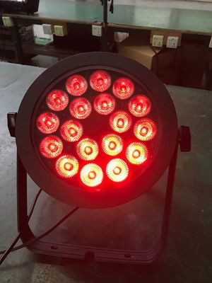 Хорошая цена. IP33 Slim Rgbwa 18x18w Led Par Сценальный свет для рождественского украшения онлайн